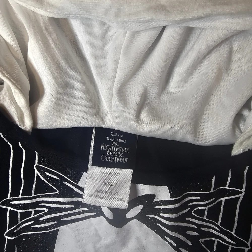 Disney Nightmare Before Christmas Dress With Hood. Kids Size M7/8. From Disney. - Picture 5 of 10